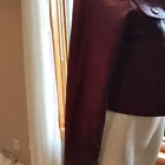 nwot Red leather jacket - Picture 7 of 8